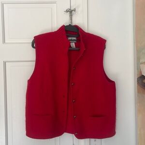 Vintage Women’s Pendleton Wool Sweater Vest Button Down Large 🥰 ⭐️